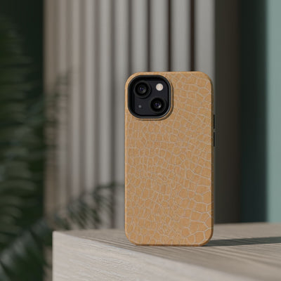 Non Leather Beige Color Pattern Magsafe Cute Phone Case for Iphone Gift for Her,  | iPhone 15 Case | iPhone 15 Pro Max Case, Iphone 14, Iphone 14 Pro Max, Iphone 13, Iphone 16