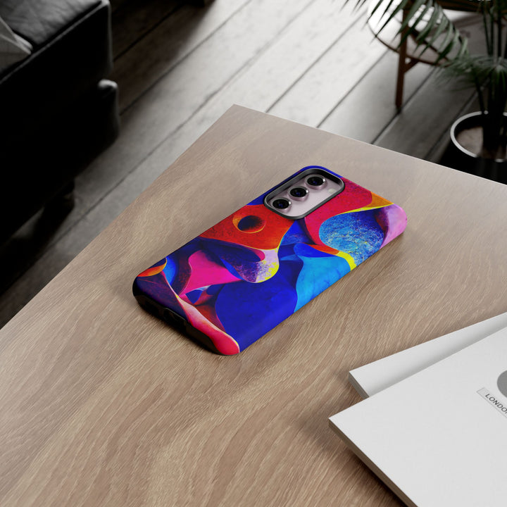 Impact Resistant, Abstract Shapes, Cute Phone Cases for Samsung S24, S23, S22, S21, IPhone 15 pro Iphone 14 pro Iphone 13 IPhone 12 Iphone 11 - Studio40ParkLane