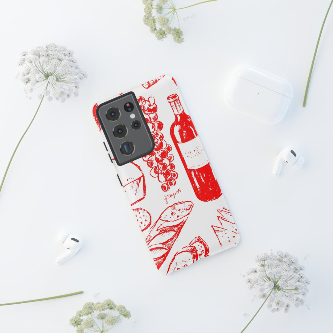 Impact Resistant, Italian French, Cute Phone Cases for Samsung S24, S23, S22, S21, IPhone 15 pro Iphone 14 pro Iphone 13 IPhone 12 Iphone 11 - Studio40ParkLane