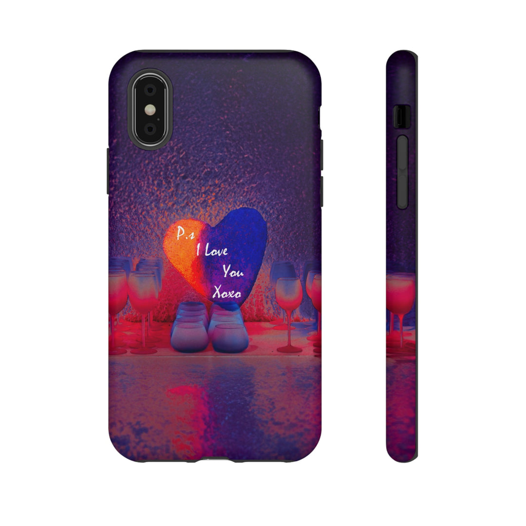 Cute Samsung Case | Cool Iphone Case | PS I love You - Heart, Samsung S24, S23, S22, S21, IPhone 15 Case | Iphone 14 Case, Iphone 13 Case - Studio40ParkLane