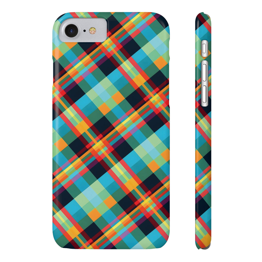 Slim Checkered Plaid Gift for Her Cute Phone Cases for Iphone 16 Pro Max | iPhone 15 Case | iPhone 15 Pro Max Case, Iphone 14, 13, 12, 11, 10, 8, 7 - Studio40ParkLane