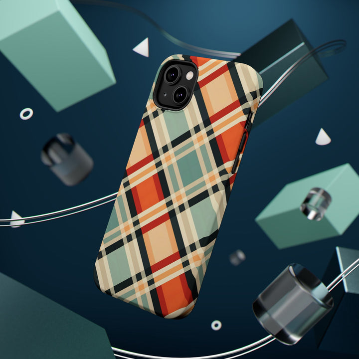 Checkered Plaid Magsafe Gift for Her Cute Phone Case for Iphone, | iPhone 16 | iPhone 15 Pro Max, Iphone 14 Pro Max, 13 12 11 10 9 8 7 - Studio40ParkLane