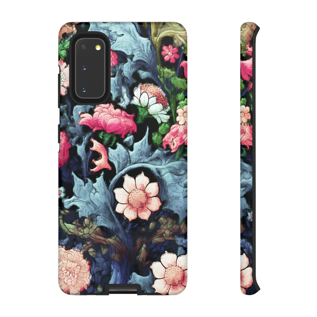 Cute Samsung Phone Case | Aesthetic Samsung Phone Case | Galaxy S23, S22, S21, S20 | Luxury Double Layer | Cool Flowers Design Floral - Studio40ParkLane