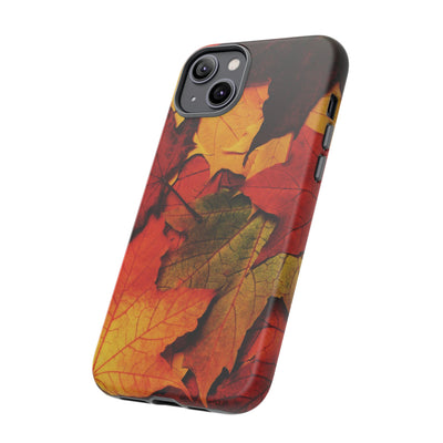 Autumn Fall Leaves Gift Cute Phone Case for, Samsung Galaxy S24, S23, S22, S21, IPhone 16 Case | Iphone 15, Iphone 14, IPhone 13 Case Mom Dad Gift