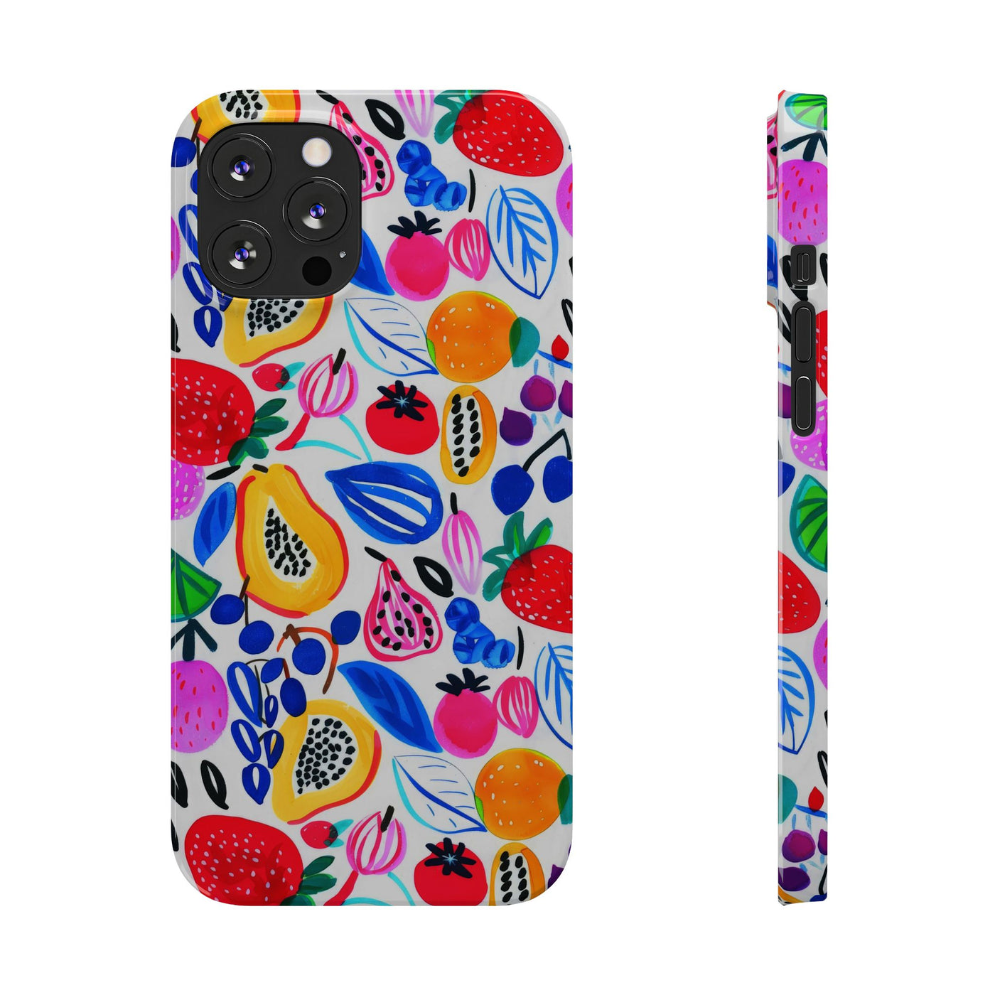 Slim Summer Fruit Cute Phone Cases for Iphone 16 Case | iPhone 15 Case | iPhone 15 Pro Max Case, Iphone 14, Iphone 14 Pro Max, Iphone 13