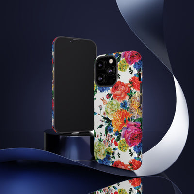 Premium Tough Spring Flowers Cute Phone Cases for Samsung S24, S23, S22, S21, S20, Plus and Ultra, Iphone 16 Pro Max,15, 14, 13, 12, 11, 10 - Studio40ParkLane