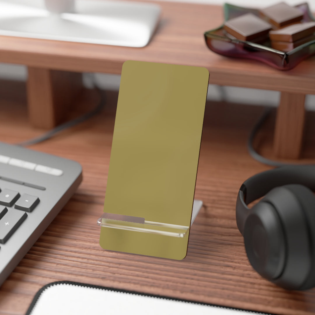 Phone Stand, Dark Beige Design for Iphones 16, Iphone 15, 14, 13, 12 Samsung Galaxy S24, S23, S22, S21 and Google Pixel 8 - Studio40ParkLane