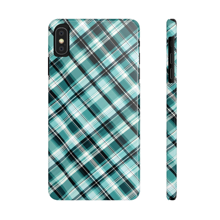 Slim Checkered Plaid Gift for Her Cute Phone Cases for Iphone 16 Pro Max | iPhone 15 Case | iPhone 15 Pro Max Case, Iphone 14, 13, 12, 11, 10, 8, 7 - Studio40ParkLane