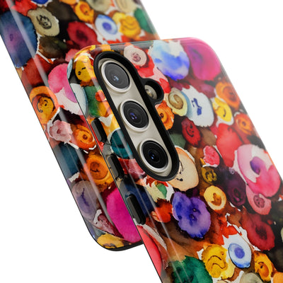 Impact Resistant, Fall Colors Buttons, Cute Phone Cases for Samsung S24, S23, S22, S21, IPhone 15 pro Iphone 14 pro Iphone 13 IPhone 12 Iphone 11