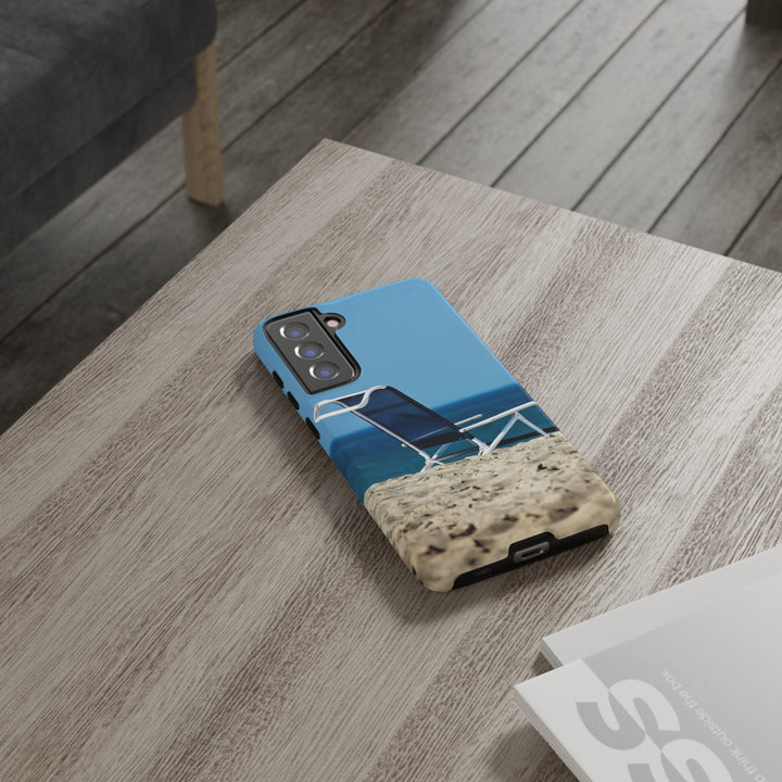 Cute Samsung Case | Cool Iphone Case | Summer Blue Beach Chair, Samsung S24, S23, S22, S21, IPhone 15 Case | Iphone 14 Case, Iphone 13 Case - Studio40ParkLane