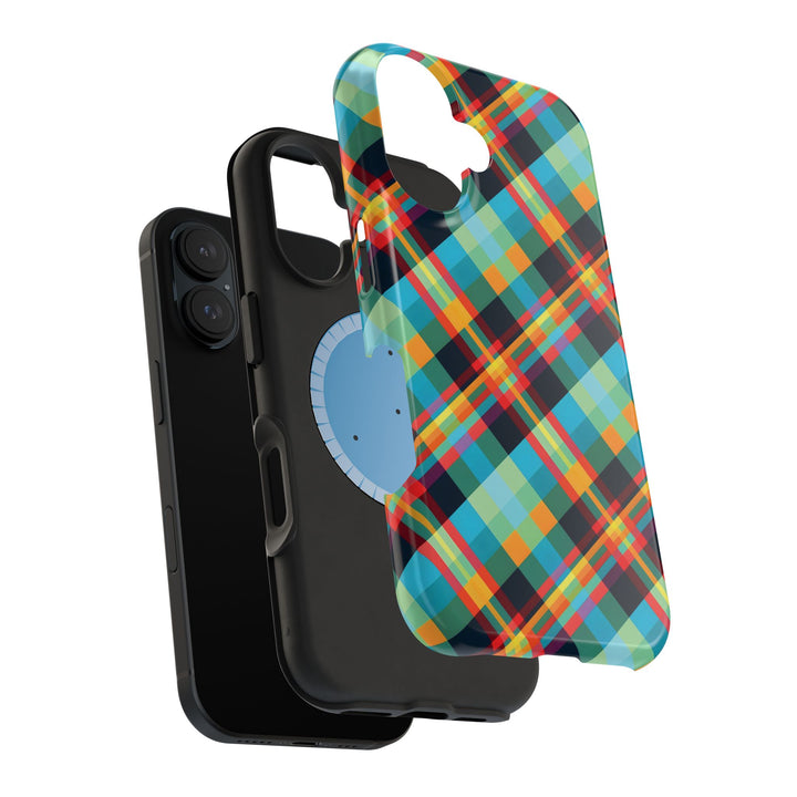 Checkered Plaid Magsafe Gift for Her Cute Phone Case for Iphone, | iPhone 16 | iPhone 15 Pro Max, Iphone 14 Pro Max, 13 12 11 10 9 8 7 - Studio40ParkLane
