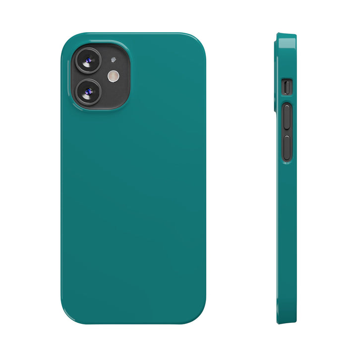 Slim Turquoise Blue Gift for Her Aesthetic Cute Phone Case for Iphone 16 - | iPhone 15 Pro Max Case | iPhone 14 Case 13 12 11 10 9 8 7 - Studio40ParkLane