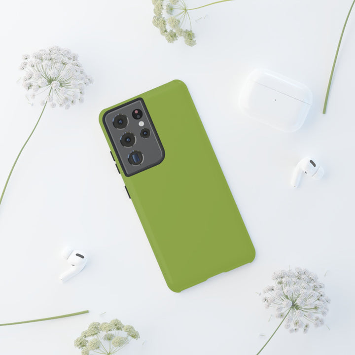 Premium Tough Chartreuse Green Gift for Her Cute Phone Cases for Samsung S25 S24, S23, S22, S21, Iphone, 16, 15, 14, 13 Pro Max Ultra - Studio40ParkLane