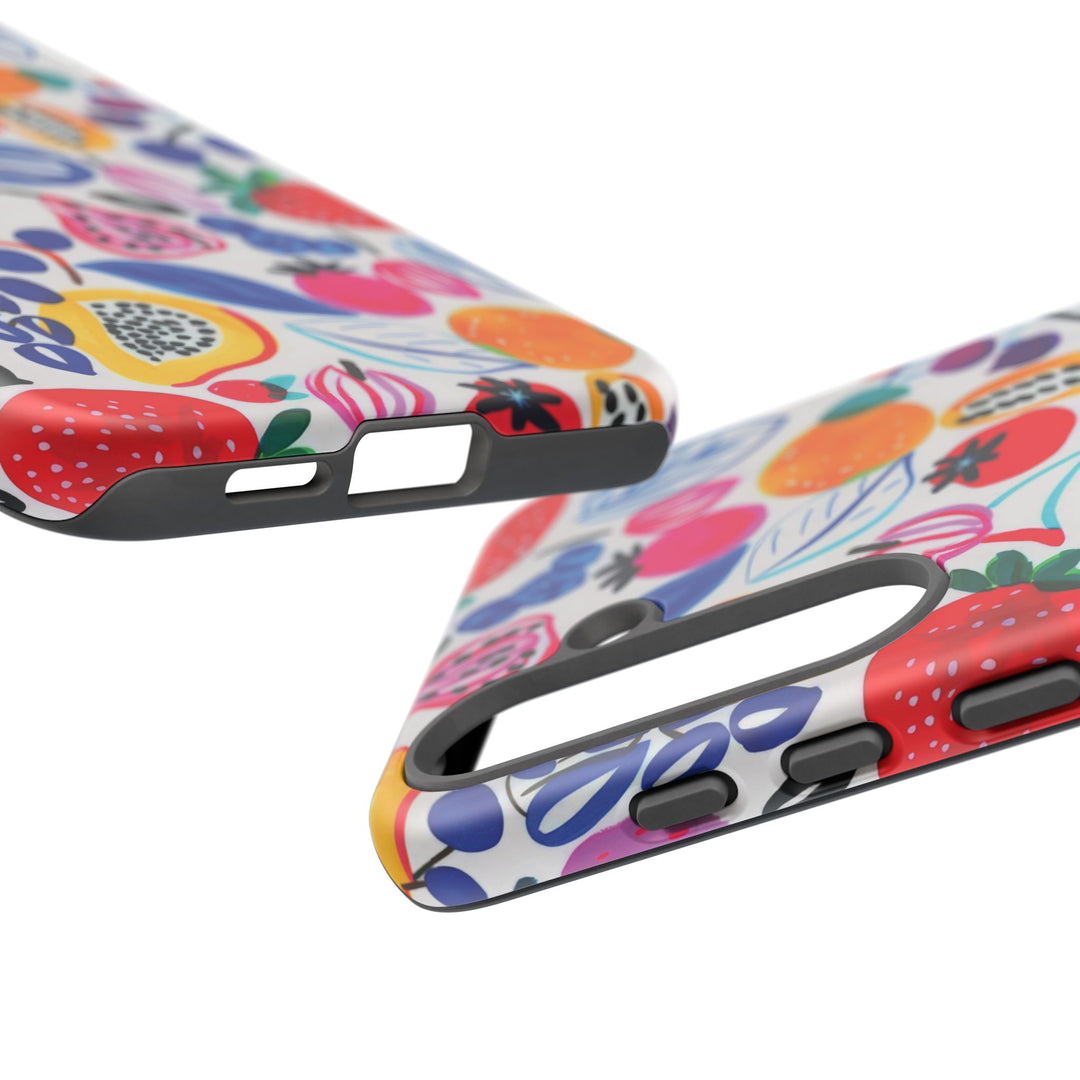 Summer Fruit Cute Tough Phone Case - For Apple iPhone Case 17, 16, 15 Pro Max, 14 Plus, 13 Pro, 12, Samsung Galaxy S26, S25, S24 Plus Ultra - Studio40ParkLane