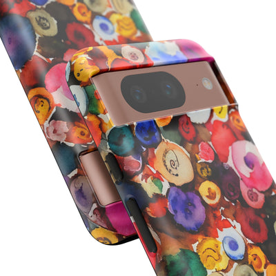 Impact Resistant, Fall Colors Buttons, Cute Phone Cases for Samsung S24, S23, S22, S21, IPhone 15 pro Iphone 14 pro Iphone 13 IPhone 12 Iphone 11