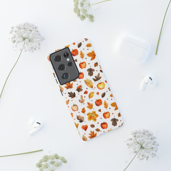 Autumn Fall Leaves Gift for Her Cute Phone Case for, Samsung Galaxy S24, S23, S22, S21, IPhone 16 Case | Iphone 15, Iphone 14, IPhone 13 Case - Studio40ParkLane