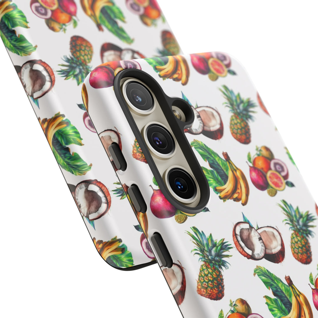 Cute Samsung Case | Cool Iphone Case | Tropical Summer Fruit, Samsung S24, S23, S22, S21, IPhone 15 Case | Iphone 14 Case, Iphone 13 Case - Studio40ParkLane