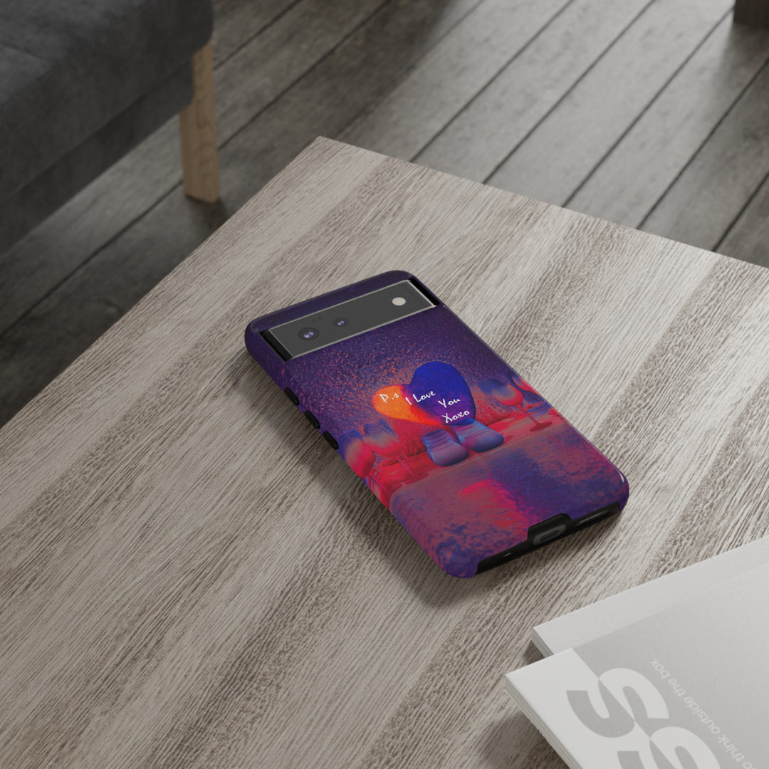 Cute Samsung Case | Cool Iphone Case | PS I love You - Heart, Samsung S24, S23, S22, S21, IPhone 15 Case | Iphone 14 Case, Iphone 13 Case - Studio40ParkLane