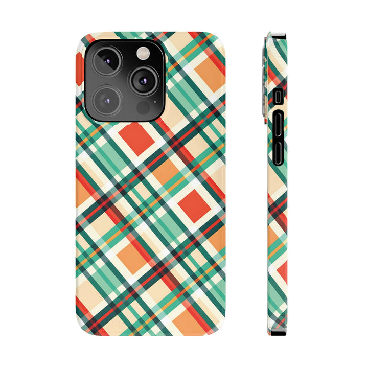 Slim Checkered Plaid Gift for Her Cute Phone Cases for Iphone 16 Pro Max | iPhone 15 Case | iPhone 15 Pro Max Case, Iphone 14, 13, 12, 11, 10, 8, 7 - Studio40ParkLane
