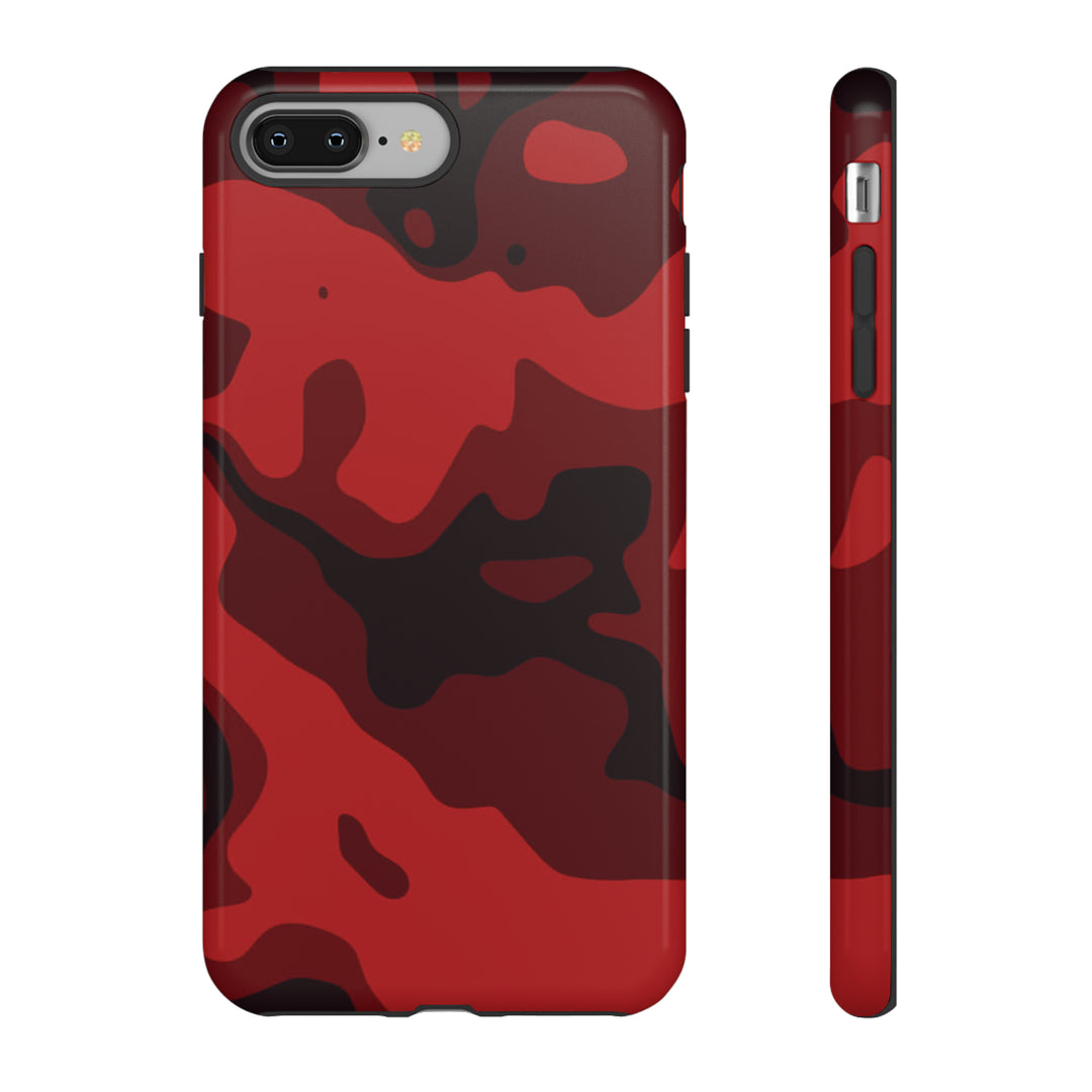 Cool Phone Case | Red Camouflage, For iPhone 15 Case | iPhone 15 Pro Case, Iphone 14 Case, Iphone 14 Pro Max Case, Protective Iphone Case - Studio40ParkLane