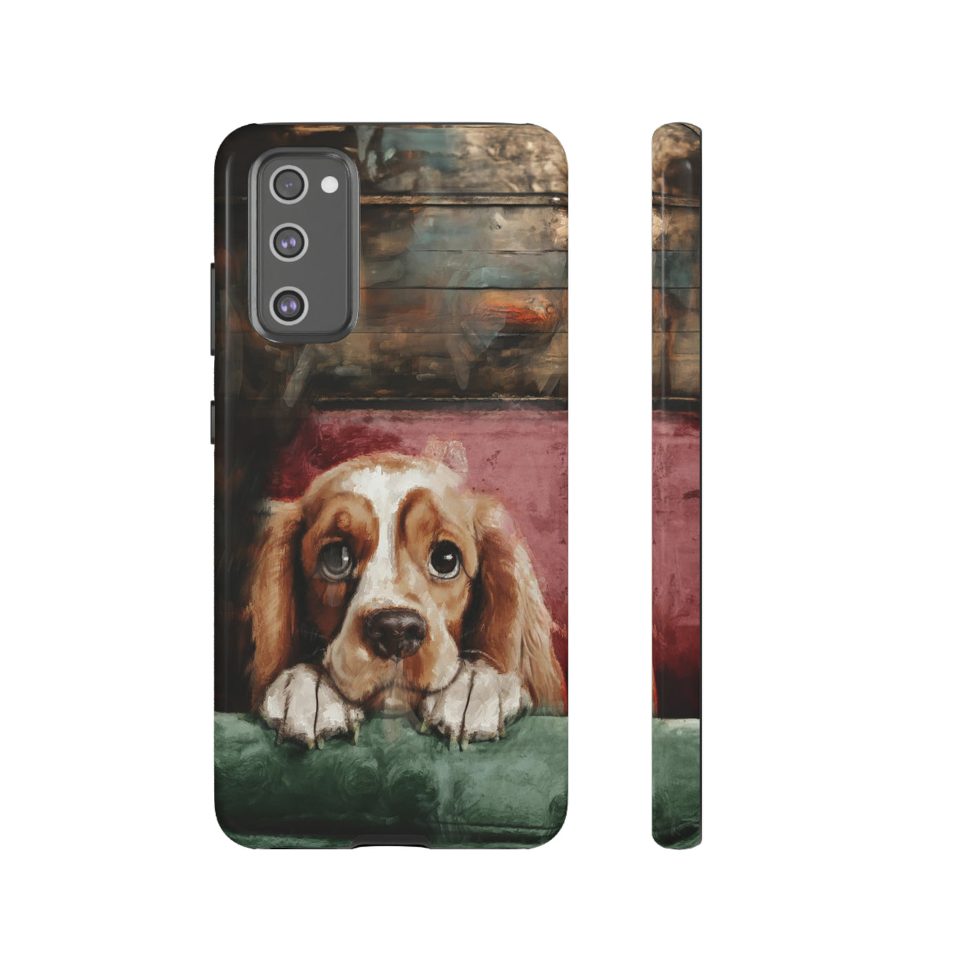 Cute Samsung Phone Case | Aesthetic Samsung Phone Case | Galaxy S23, S22, S21, S20 | Luxury case, Cute Cocker Spaniel Dog Phone Case