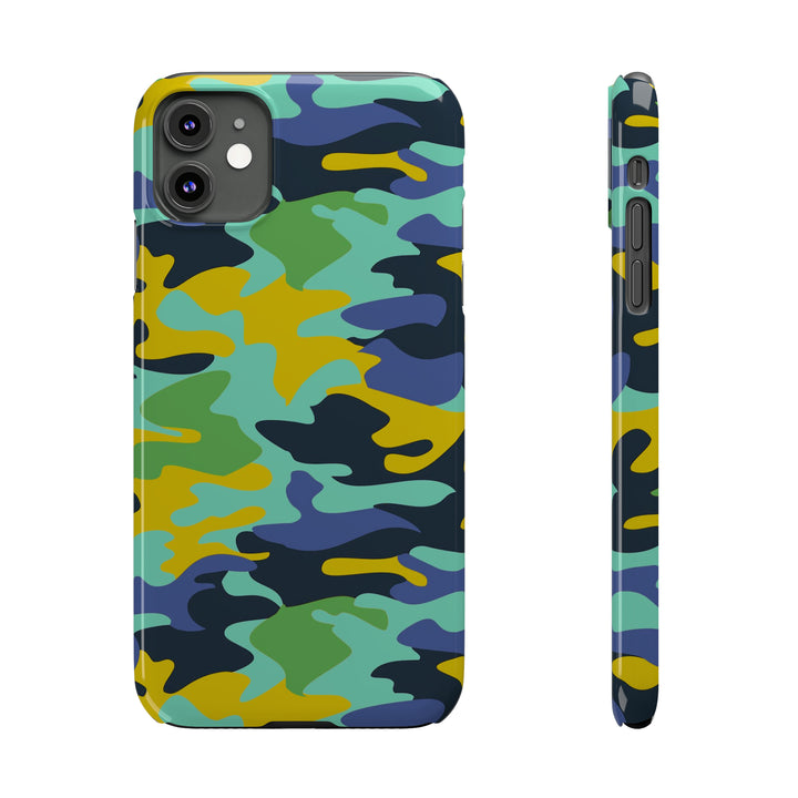 Slim Cute Phone Cases for Iphone - | iPhone 15 Case | iPhone 15 Pro Max Case, Iphone 14 Case, Iphone 14 Pro Max, Iphone 13, Late Spring Camouflage - Studio40ParkLane