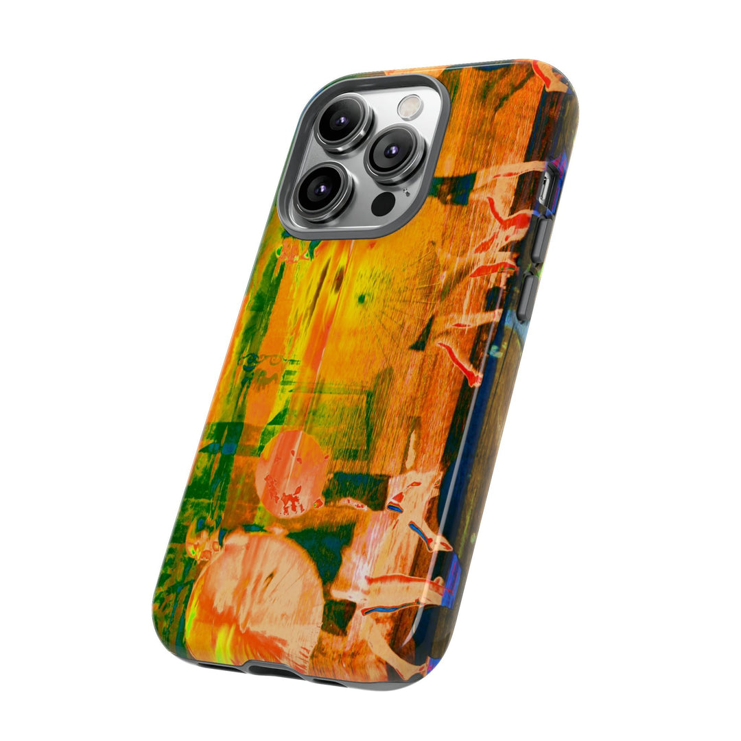 Cute IPhone Case | iPhone 15 Case | iPhone 15 Pro Max Case, Iphone 14 Case, Iphone 14 Pro Max Case IPhone Case for Traveler, Fall Sunset Dance - Studio40ParkLane