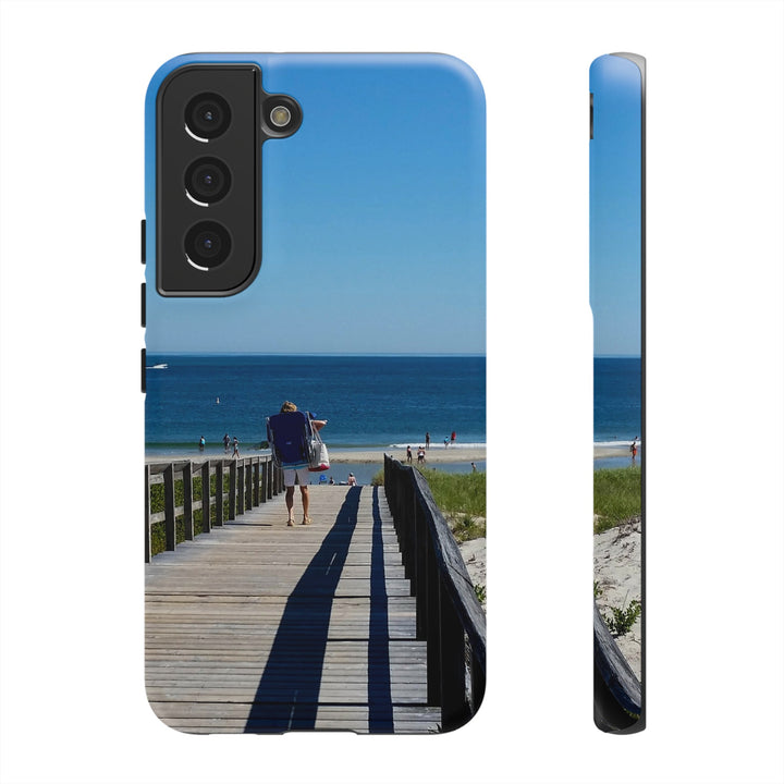 Cute Samsung Case | Cool Iphone Case | Summer Beach Walk, Samsung S24, S23, S22, S21, IPhone 15 Case | Iphone 14 Case, Iphone 13 Case - Studio40ParkLane