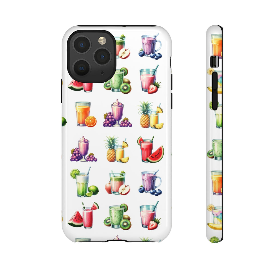 Cute Samsung Case | Cool Iphone Case | Tropical Summer Fruit Cocktail, Samsung S24, S23, S22, S21, IPhone 15 Case | Iphone 14 Case, Iphone 13 Case - Studio40ParkLane