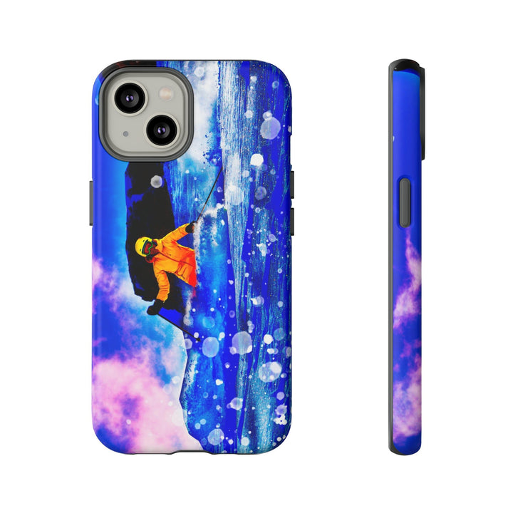 Cute IPhone Case | iPhone 15 Case | iPhone 15 Pro Max Case, Iphone 14 Case, Iphone 14 Pro Max Case IPhone Case for Art Lovers, Skier Mountain - Studio40ParkLane