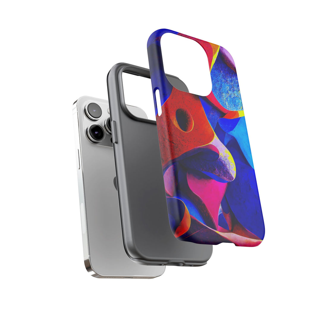 Impact Resistant, Abstract Shapes, Cute Phone Cases for Samsung S24, S23, S22, S21, IPhone 15 pro Iphone 14 pro Iphone 13 IPhone 12 Iphone 11 - Studio40ParkLane