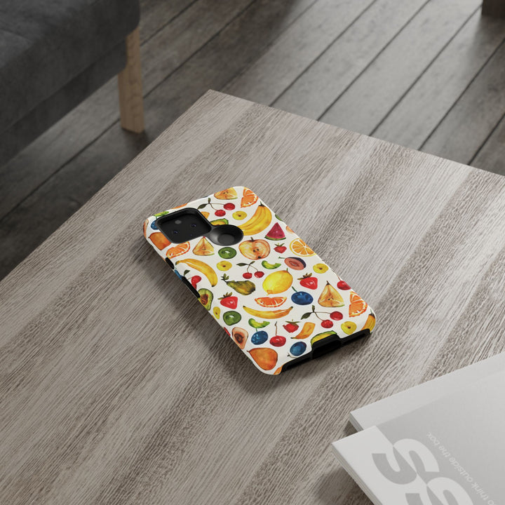 Impact Resistant, Mixed Fruits, Cute Phone Cases for Samsung S24, S23, S22, S21, IPhone 15 pro Iphone 14 pro Iphone 13 IPhone 12 Iphone 11 - Studio40ParkLane