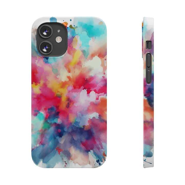 Slim Paint Splash Gift for Her Cute Phone Cases for Iphone 16 Pro Max | iPhone 15 Case | iPhone 15 Pro Max Case, Iphone 14, Iphone 14 Pro Max, Iphone 13 12 11 8 7 - Studio40ParkLane