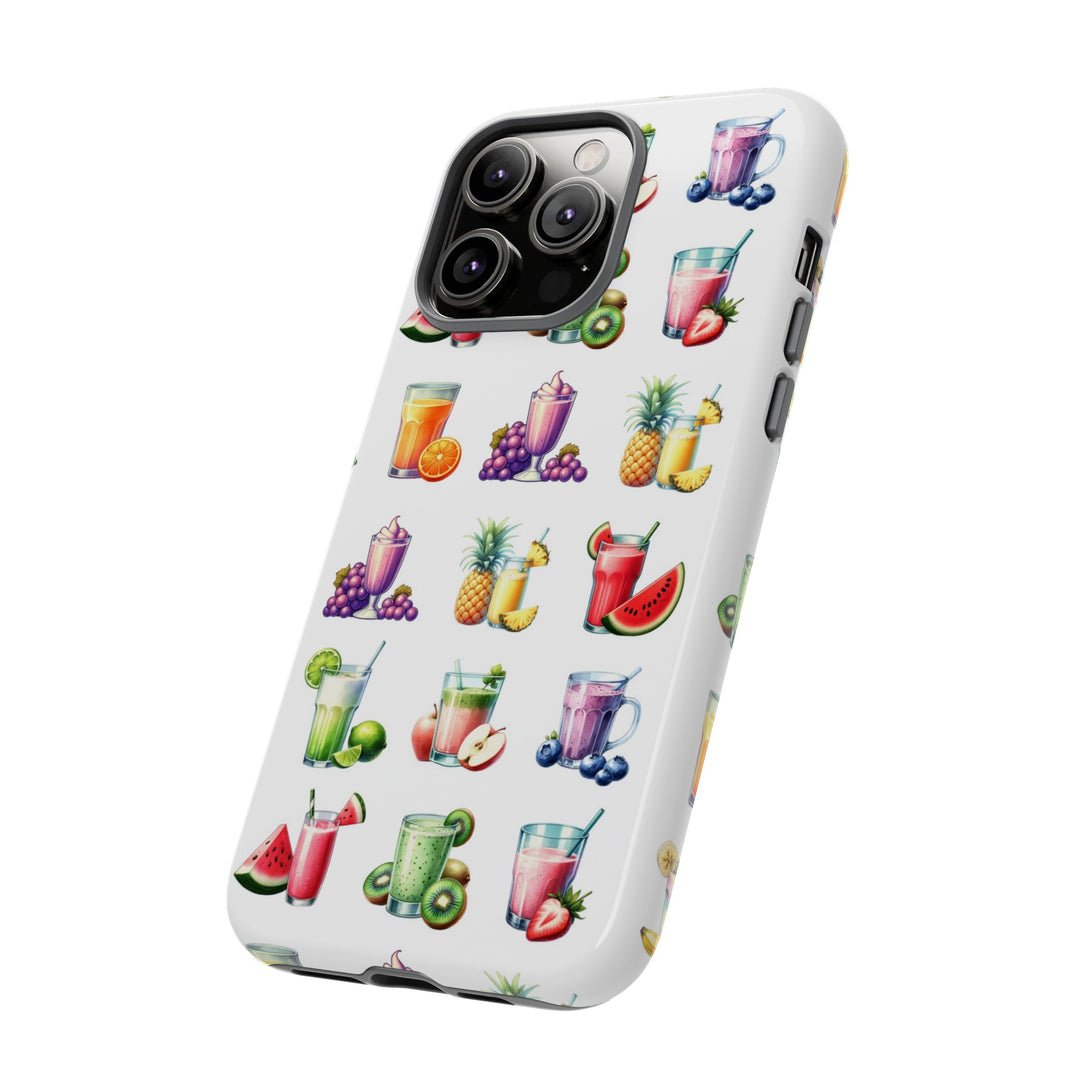 Cute Samsung Case | Cool Iphone Case | Tropical Summer Fruit Cocktail, Samsung S24, S23, S22, S21, IPhone 15 Case | Iphone 14 Case, Iphone 13 Case - Studio40ParkLane