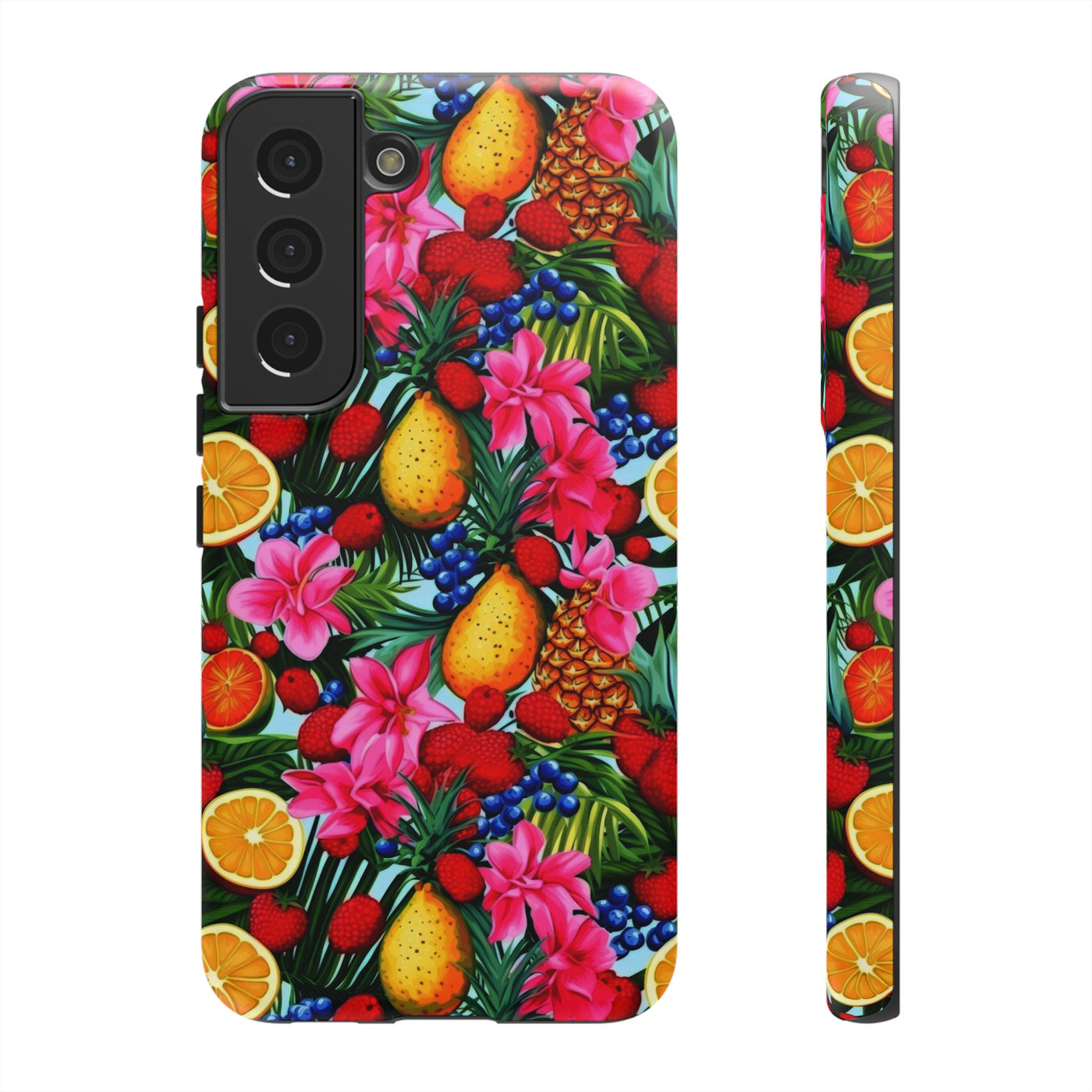 Cute Samsung Case | Cool Iphone Case | Summer Mixed Fruit, Samsung S24, S23, S22, S21, IPhone 15 Case | Iphone 14 Case, Iphone 13 Case