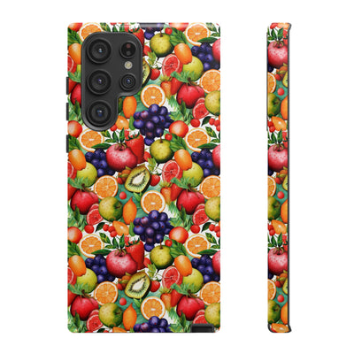 Impact Resistant, Fall Fruit, Cute Phone Cases for Samsung S24, S23, S22, S21, IPhone 15 pro Iphone 14 pro Iphone 13 IPhone 12 Iphone 11