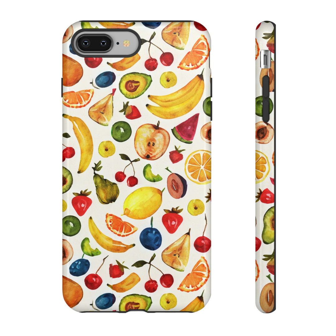Impact Resistant, Mixed Fruits, Cute Phone Cases for Samsung S24, S23, S22, S21, IPhone 15 pro Iphone 14 pro Iphone 13 IPhone 12 Iphone 11 - Studio40ParkLane