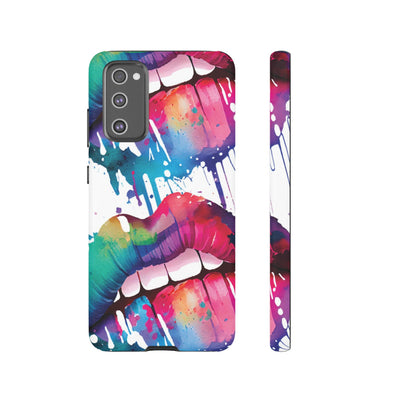 Impact Resistant, Simply Smile Lips, Cute Phone Cases for Samsung S24, S23, S22, S21, IPhone 15 pro Iphone 14 pro Iphone 13 IPhone 12 Iphone 11