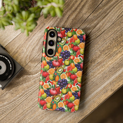 Impact Resistant, Fall Fruit, Cute Phone Cases for Samsung S24, S23, S22, S21, IPhone 15 pro Iphone 14 pro Iphone 13 IPhone 12 Iphone 11