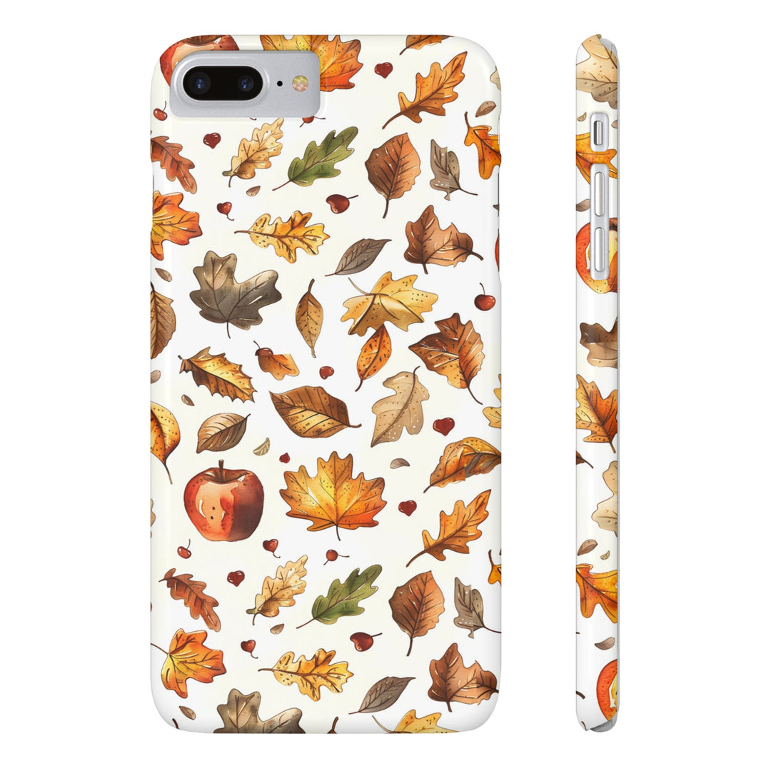 Slim Fall Autumn Leaves Gift for Her Cute Phone Cases for Iphone 16 | iPhone 15 Case | iPhone 15 Pro Max Case, Iphone 14, Iphone 14 Pro Max, Iphone 13, Slim - Studio40ParkLane