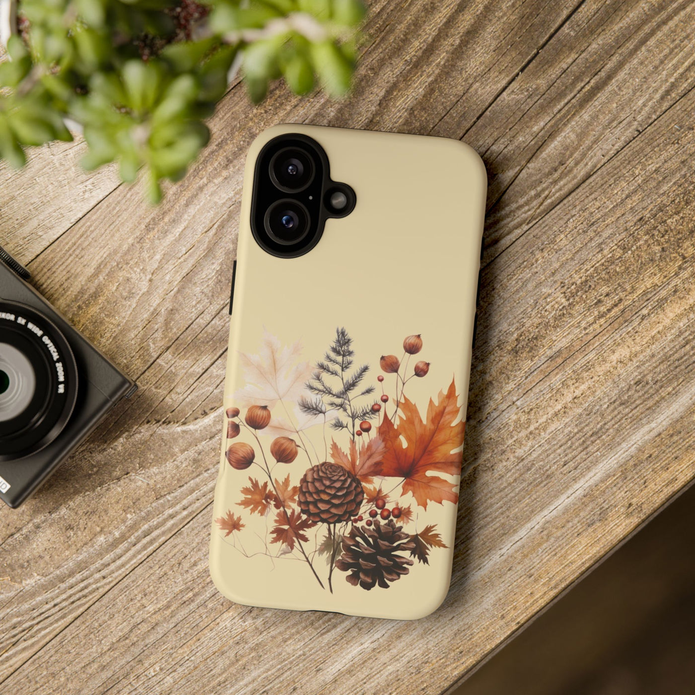 Fall Leaves Foliage Cute Phone Case for, Samsung Galaxy S24, S23, S22, S21, IPhone 16 Case | Iphone 15, Iphone 14, IPhone 13 Case Mom Dad Gift