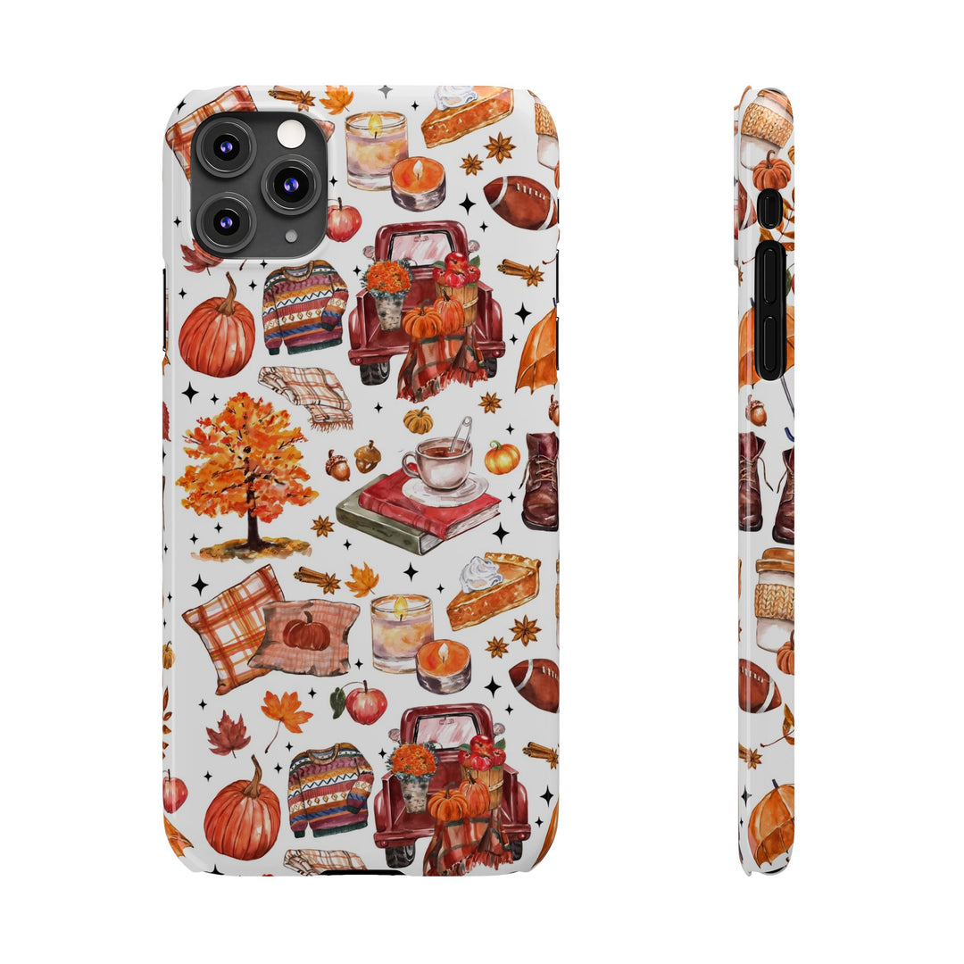 Slim Cute Fall Phone Cases Gift for Her Coquette Collage for Iphone 16 | iPhone 15 Case | iPhone 15 Pro Max Case, Iphone 14 Case, Iphone 13, Slim - Studio40ParkLane