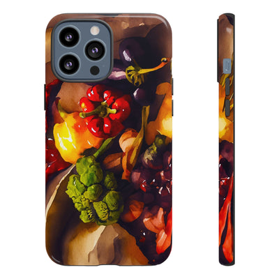 Impact Resistant, Fall Farm Vegetables, Cute Phone Cases for Samsung S24, S23, S22, S21, IPhone 15 pro Iphone 14 pro Iphone 13 IPhone 12 Iphone 11