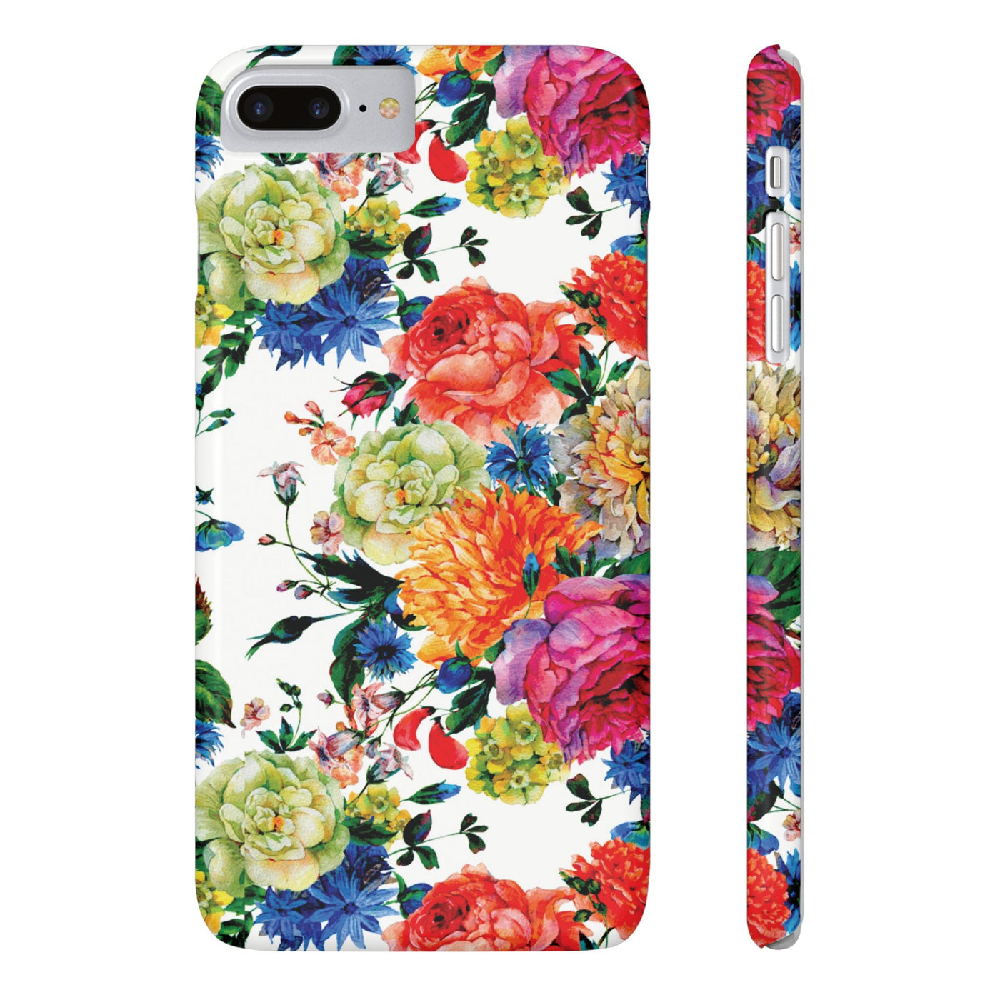 Slim Spring Flowers Gift for Her Cute Phone Cases for Iphone 16 Pro Max | iPhone 15 Case | iPhone 15 Pro Max Case, Iphone 14, 13, 12, 11, 10, 8, 7 - Studio40ParkLane