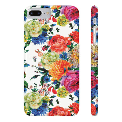 Slim Spring Flowers Gift for Her Cute Phone Cases for Iphone 16 Pro Max | iPhone 15 Case | iPhone 15 Pro Max Case, Iphone 14, 13, 12, 11, 10, 8, 7 - Studio40ParkLane