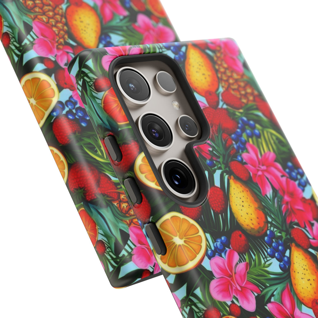 Cute Samsung Case | Cool Iphone Case | Summer Mixed Fruit, Samsung S24, S23, S22, S21, IPhone 15 Case | Iphone 14 Case, Iphone 13 Case - Studio40ParkLane