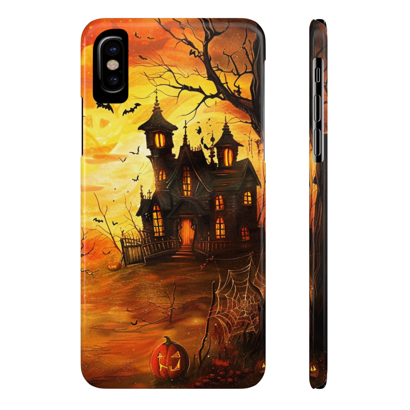 Slim Halloween Spooky Slim Cute Phone Cases for Iphone  | iPhone 15 Case | iPhone 15 Pro Max Case, Iphone 14, Iphone 14 Pro Max, Iphone 13