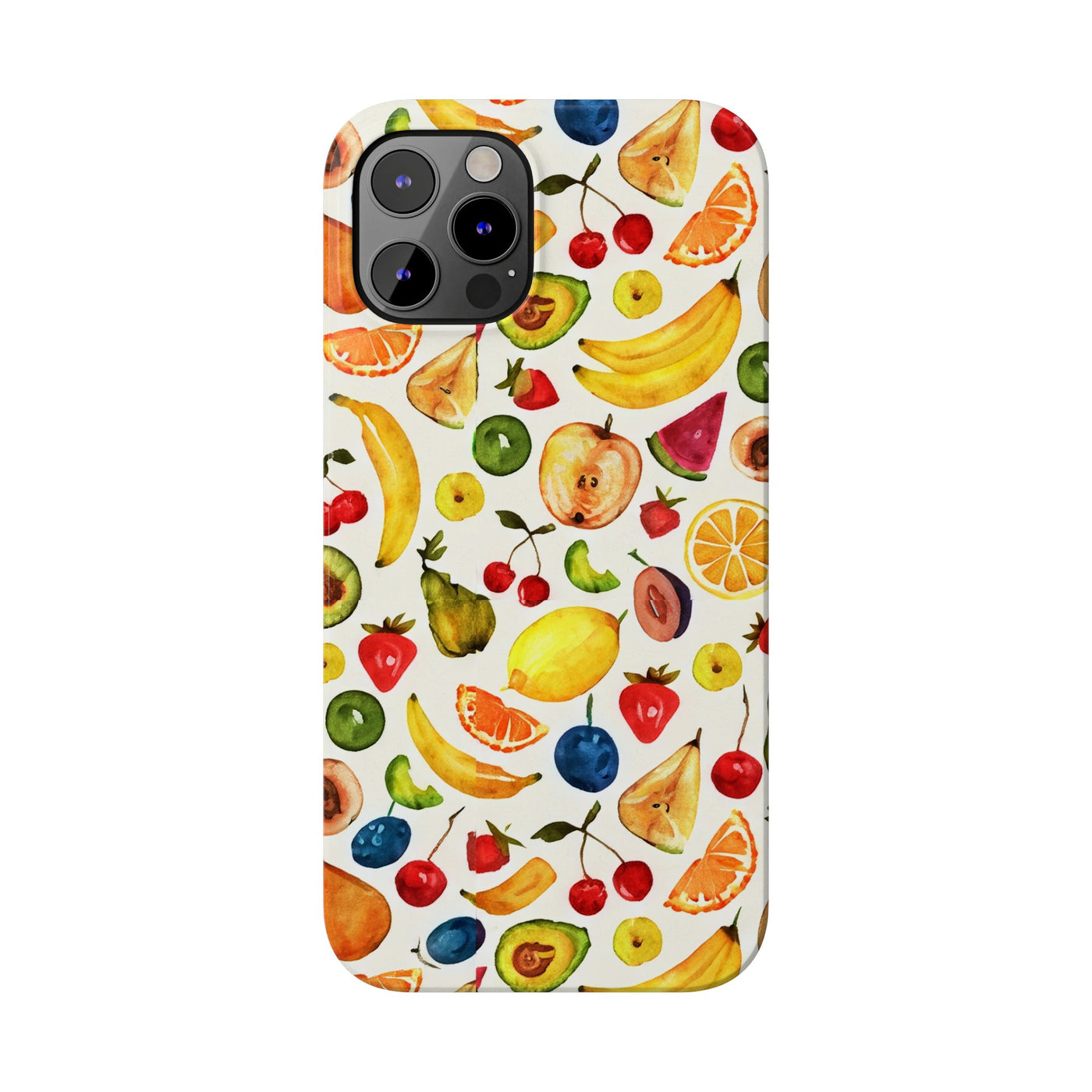 Fruit Mix Display Slim Cute Phone Cases for Iphone  | iPhone 15 Case | iPhone 15 Pro Max Case, Iphone 14, Iphone 14 Pro Max, Iphone 13