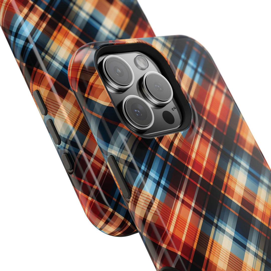 Checkered Plaid Magsafe Gift for Her Cute Phone Case for Iphone, | iPhone 16 | iPhone 15 Pro Max, Iphone 14 Pro Max, 13 12 11 10 9 8 7 - Studio40ParkLane
