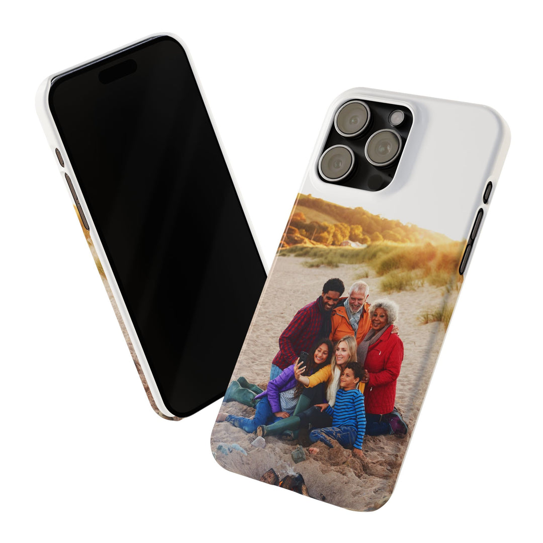 Slim Custom Personalized Family Photo Phone Cases for Iphone 16 | iPhone 15 Case | iPhone 15 Pro Max Case, Iphone 14, Iphone 14 Pro Max, Iphone 13, Slim - Studio40ParkLane